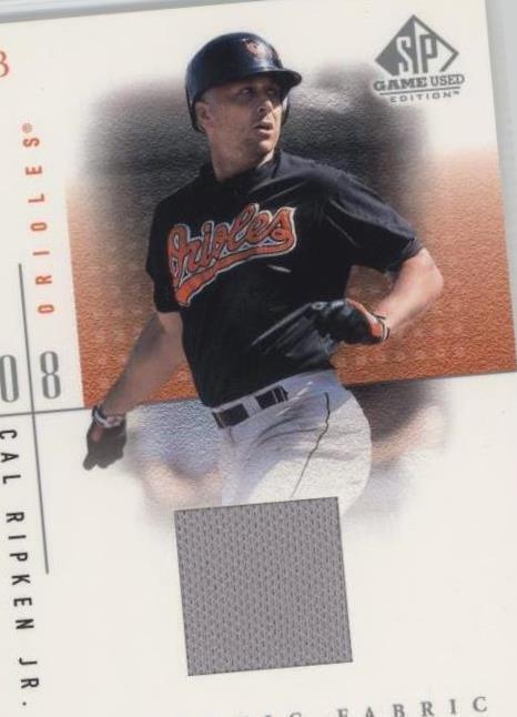 2001 SP Game Used Edition - Cal Ripken #CR