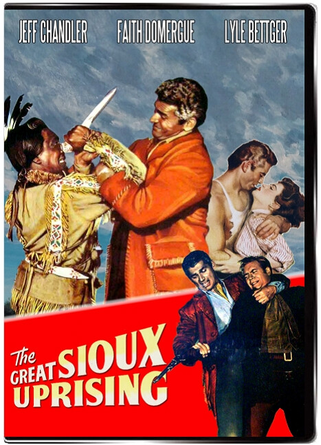 The Great Sioux Uprising 1953 DVD - Jeff Chandler, Faith