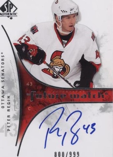2009-10 SP Authentic - Peter Regin #246