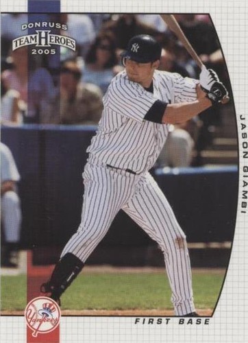 2005 Donruss Team Heroes - Jason Giambi #213