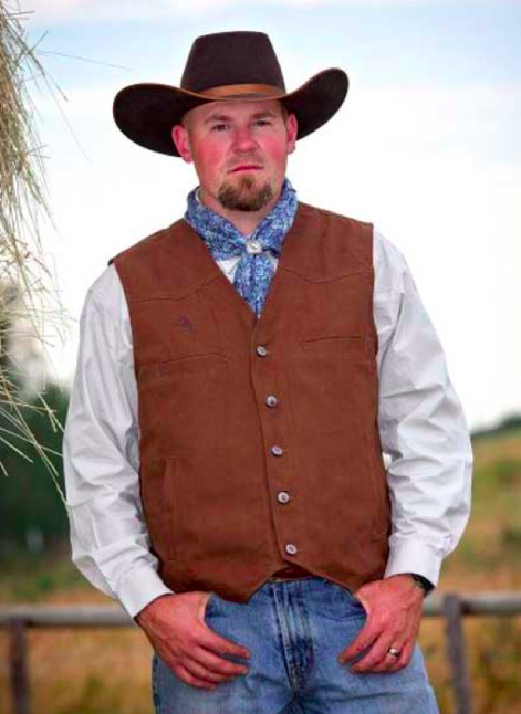 Wyoming Traders Men Texas Conceal Carry Snap Up Canvas Ranch Wear Oversized Vest