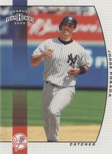 2005 Donruss Team Heroes - Jorge Posada #216