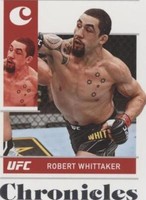 2022 Panini Chronicles UFC - Robert Whittaker #50