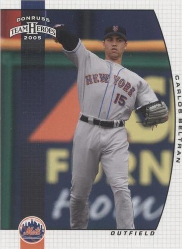 2005 Donruss Team Heroes - Carlos Beltran #380