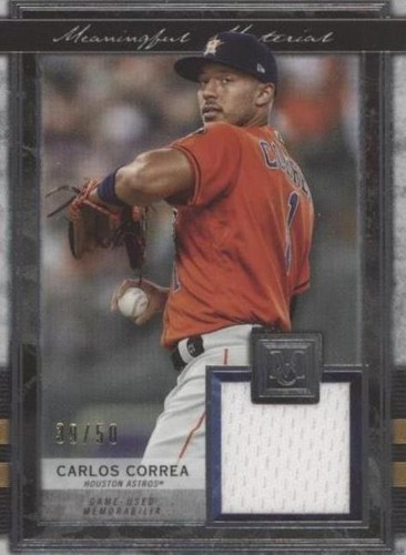 2020 Topps Museum Collection - Carlos Correa #MMR-CC