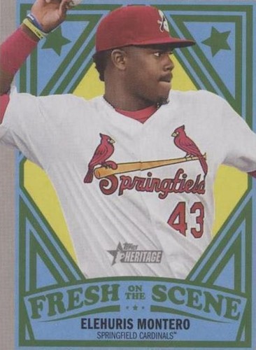 2019 Topps Heritage Minor League Edition - Elehuris Montero #FOS-13