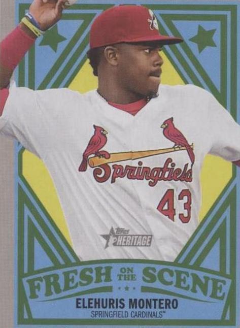 2019 Topps Heritage Minor League Edition - Elehuris Montero #FOS-13