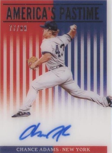 2019 Panini Chronicles - Chance Adams #AP-CA