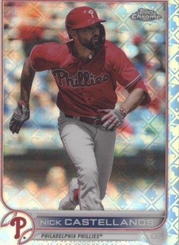 2022 Topps Chrome Logofractor Edition - Nick Castellanos #89