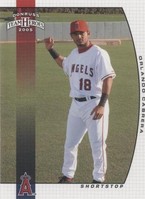 Donruss Team Heroes 2005 - Orlando Cabrera #345
