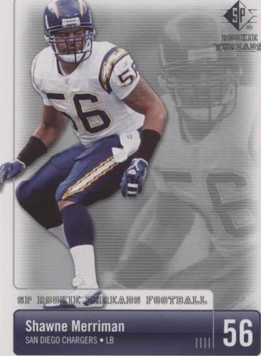 2007 SP Rookie Threads Shawne Merriman #83