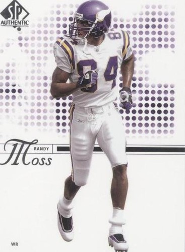 2002 SP Authentic Randy Moss #77