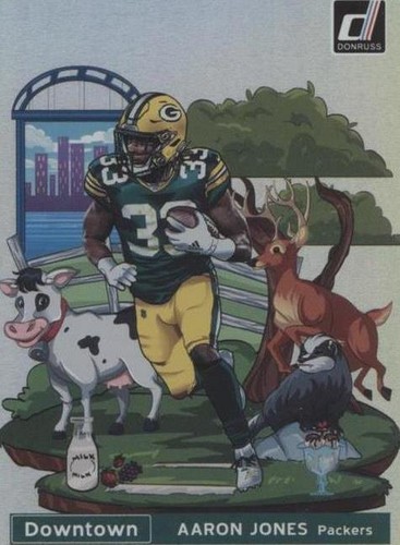 2020 Panini Donruss Aaron Jones #D-AJ