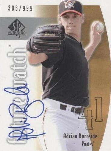2002 SP Authentic - Adrian Burnside #161