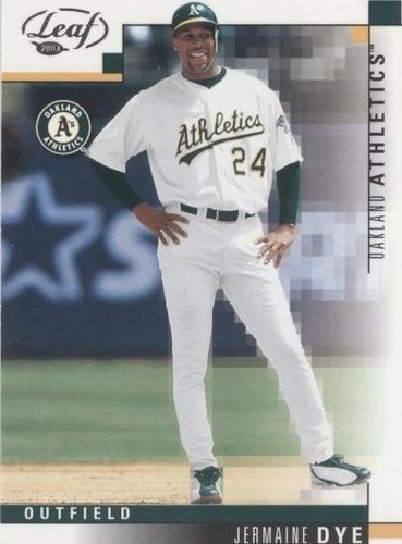 2003 Leaf - Jermaine Dye #82