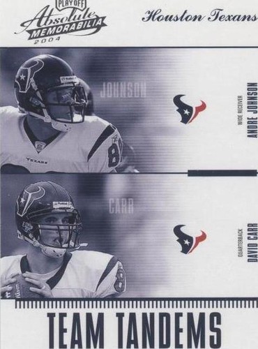 2004 Playoff Absolute Memorabilia Anthony Thomas Brian Urlacher #TAN-5