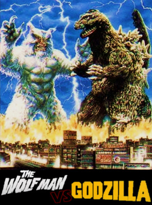 The WOLFMAN VS GODZILLA [DVD] FAST FREE SHIPPING!   Monster Kaiju