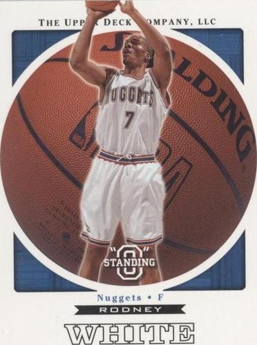 2003-04 Upper Deck Standing "O" - Rodney White #17