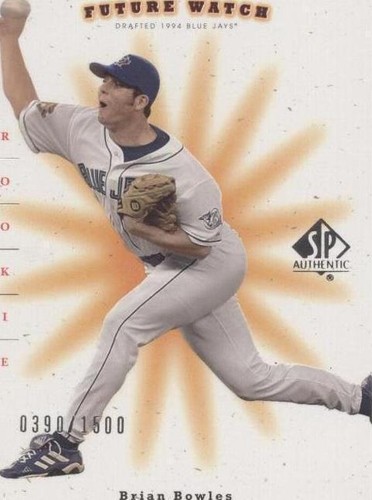 2001 SP Authentic - Brian Bowles #223