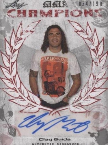 2010 Leaf MMA - Clay Guida #CH-CG2