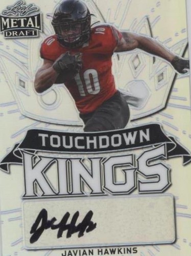 2021 Leaf Metal Draft Javian Hawkins #TK-JH1