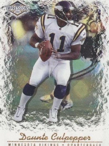 2001 Pacific Impressions Daunte Culpepper #74