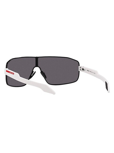 Pre-owned Prada Brand 2023  Men Sunglasses Ps 54ys 1ab-01v Authentic Italy Frame Sport In Gray