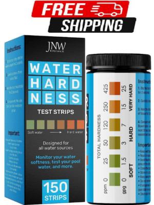 Water Hardness Test Strips - Quick and Accurate Water Softener Test Strips - Har