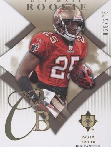 2008 Ultimate Collection Aqib Talib #133