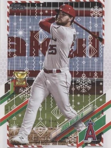 2021 Topps Holiday - Jared Walsh #HW107