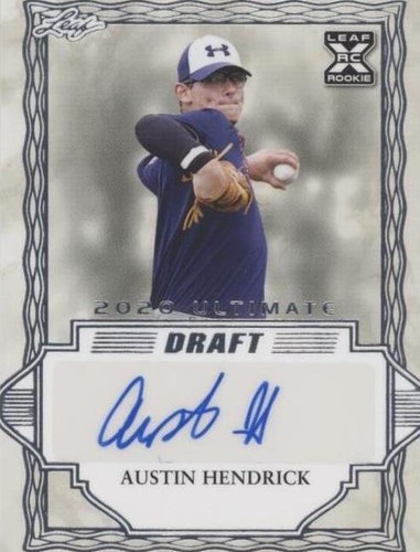 2020 Leaf Ultimate Draft - Austin Hendrick #BA-AH1