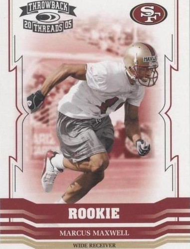 2005 Donruss Throwback Threads Marcus Maxwell #190