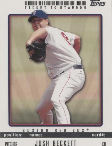 2009 Topps Ticket To Stardom - Josh Beckett #131