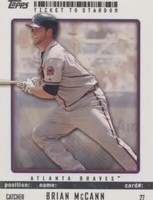 2009 Topps Ticket To Stardom - Brian McCann #27