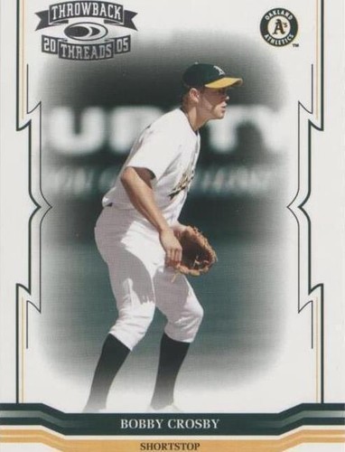 2005 Donruss Throwback Threads - Bobby Crosby #64