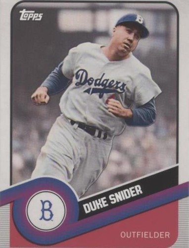2020 Topps Brooklyn Collection - Duke Snider #19