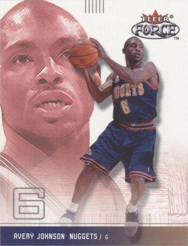 2001-02 Fleer Force - Avery Johnson #43