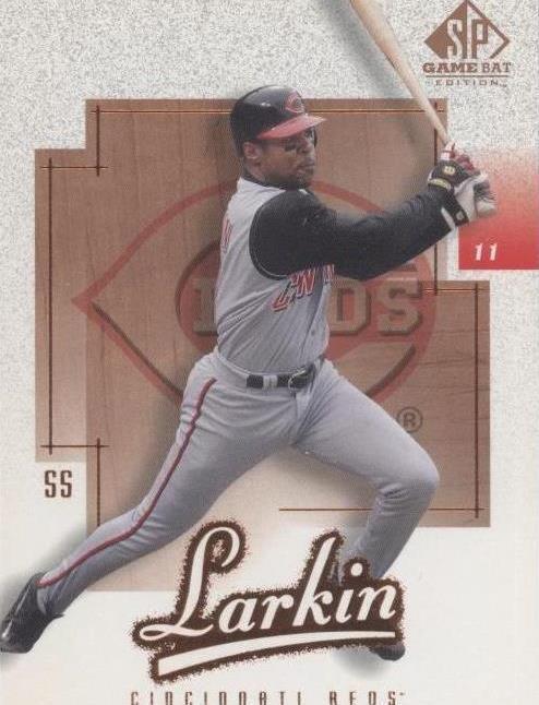 2001 SP Game Bat Edition - Barry Larkin #87