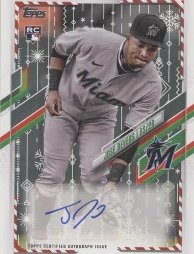 2021 Topps Holiday - Jose Devers #WHA-JD