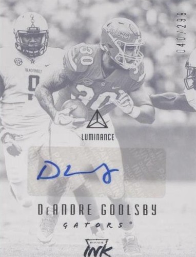 2018 Panini Luminance DeAndre Goolsby #RI-DEG