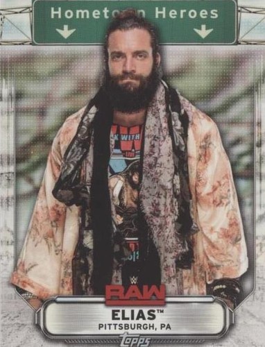 2019 Topps WWE Raw - Elias #HH-15