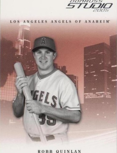 2005 Donruss Studio - Robb Quinlan #10