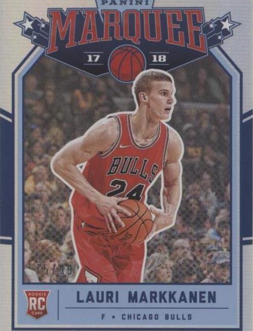 Lauri Markkanen Basketball Sports Trading Cards Lauri Markkanen Basketball Sports Trading Cards