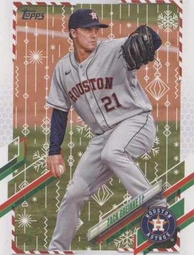2021 Topps Holiday - Zack Greinke #HW9