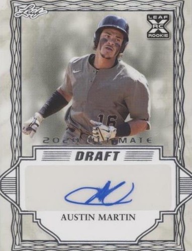 2020 Leaf Ultimate Draft - Austin Martin #BA-AM1