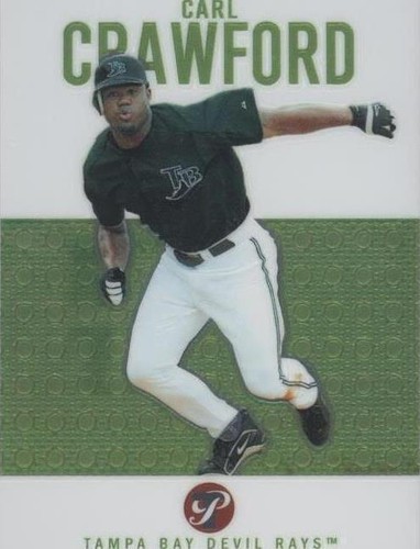 2003 Topps Pristine - Carl Crawford #23