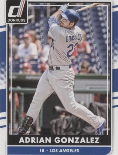 2016 Panini Donruss - Adrian Gonzalez #90