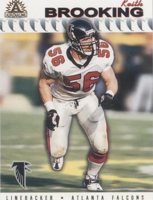 2002 Pacific Adrenaline Keith Brooking #10