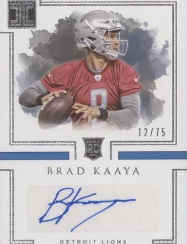 2017 Panini Impeccable Brad Kaaya #166