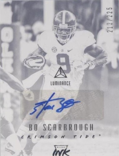 2018 Panini Luminance Bo Scarbrough #RI-BOS